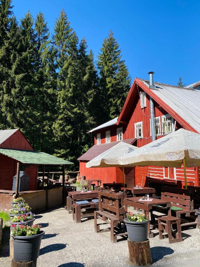 Penzion Lesni Zatisi- Harrachov Exteriör bild