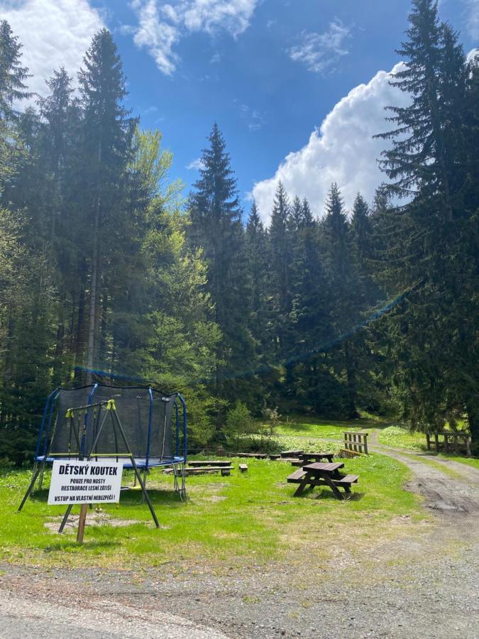 Penzion Lesni Zatisi- Harrachov Exteriör bild