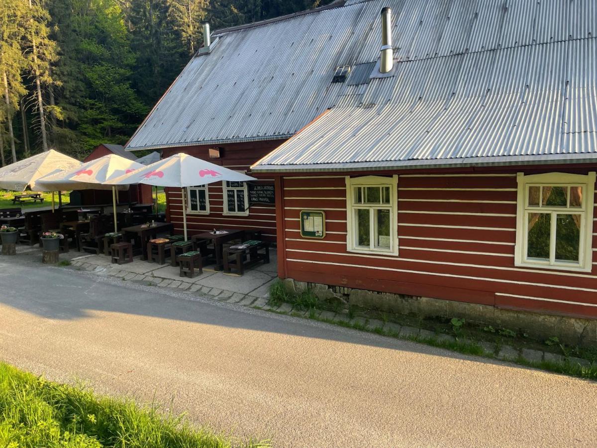 Penzion Lesni Zatisi- Harrachov Exteriör bild