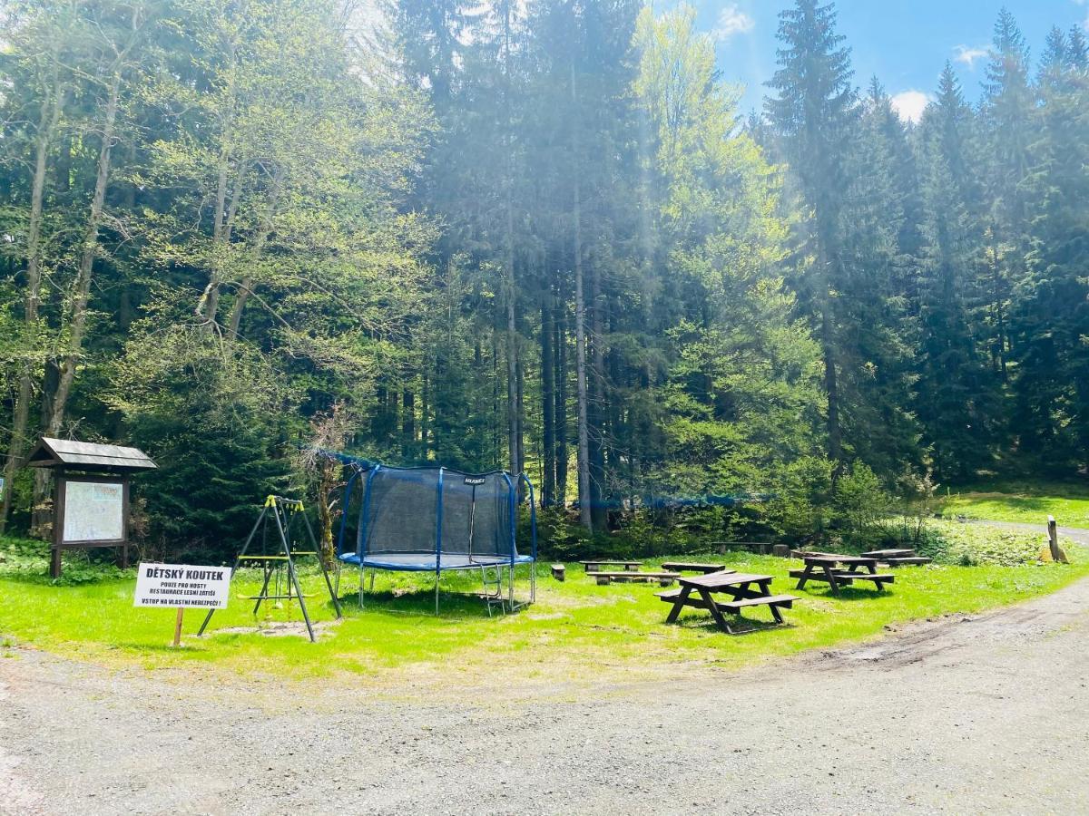 Penzion Lesni Zatisi- Harrachov Exteriör bild
