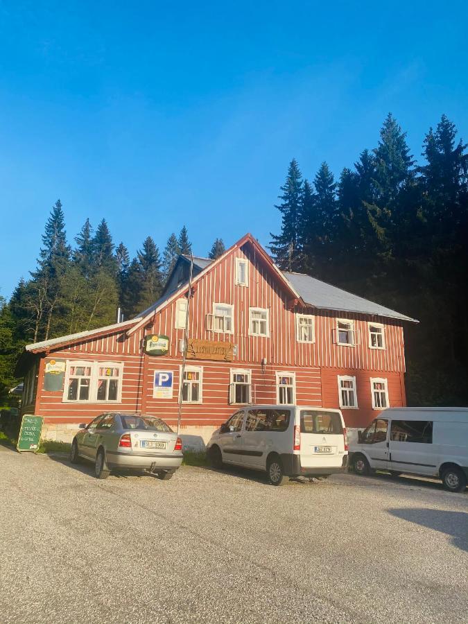 Penzion Lesni Zatisi- Harrachov Exteriör bild
