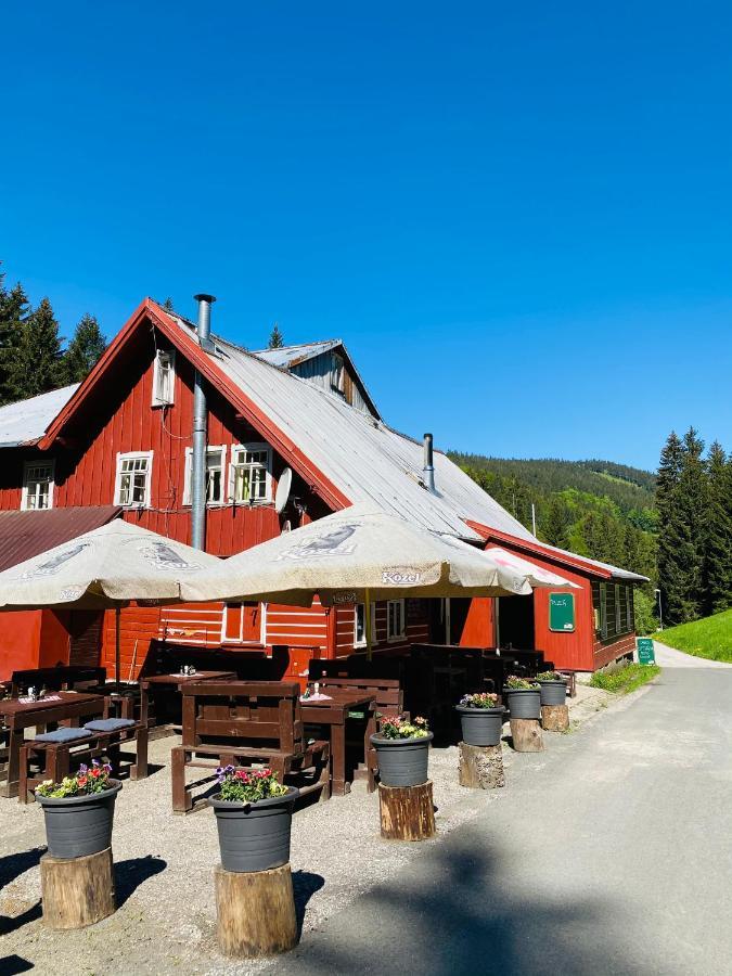 Penzion Lesni Zatisi- Harrachov Exteriör bild